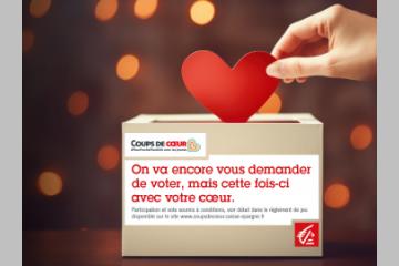On va encore vous demander de voter, mais cette fois-ci avec votre cœur !