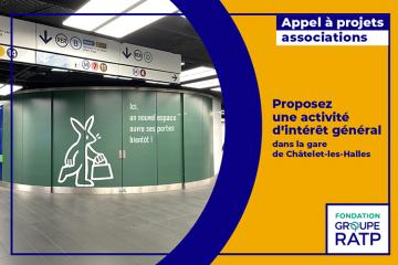 Photo de l'emplacement mis à disposition dans la gare de Châtelet - Les Halles