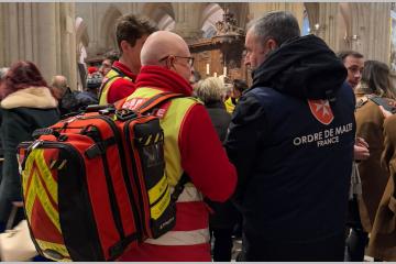 L’Ordre de Malte France, présent à la réouverture de Notre-Dame de Paris