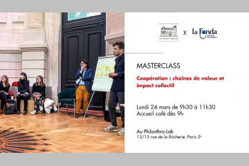 Invitation Masterclass coopération et impact collectif - La Fonda x Philanthro-Lab