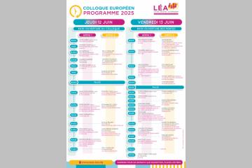 Le programme du Colloque LÉA 2025 est en ligne