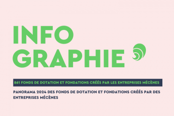 Les entreprises pour la Cité, le Centre français des fonds et fondations et EY Services France se sont associés pour réaliser le Paranorama 2024 des fondations et fonds de dotation créés par des entreprises mécènes. Crédit : Carenews
