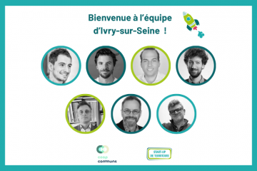 🌟 L’équipe d'Ivry-sur-Seine a été labellisée Start-Up de Territoire 🌟