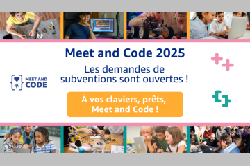 Ouverture de l'appel à projets Meet and Code 2025 !