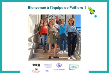 L’équipe de Poitiers a été labellisée Start-Up de Territoire 