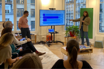 La Fondation CGénial a mis en place une organisation de type holacratique il y a six ans, notamment pour favoriser le partage des responsabilité et le bien-être au travail. Crédit : Fondation CGénial.