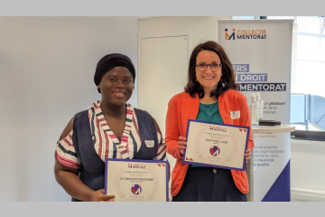 DUO for a JOB, première association à obtenir le label d’excellence pour son programme de mentorat