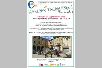 atelier mobile Roulons à vélo