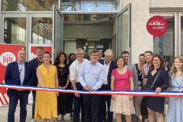 Inauguration officielle de LA LOCO, tiers-lieu à Lille : des espaces engagés au coeur d'un écoquartier