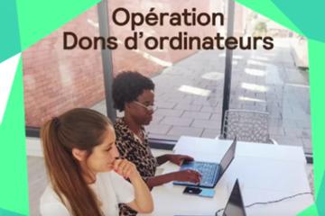 Près de 300 ordinateurs portables distribués à des associations
