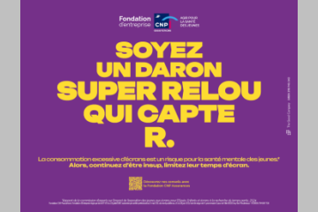 La Fondation CNP Assurances partage ses TIPS avec les « darons »  pour les aider à limiter le temps d’écran des jeunes 