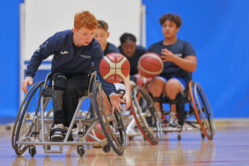 Basket-fauteuil JAP 2025 Crédit photo : © Florent Pervillé