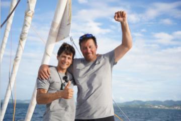 Guillaume et Cédric remportent la Transat Café l'Or en Class 40 pour Imagine for Margo