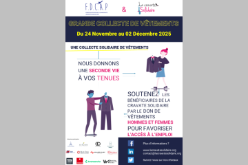 Une tonne de vêtements collectée pour l’insertion professionnelle grâce à la mobilisation de la communauté aéroportuaire parisienne.