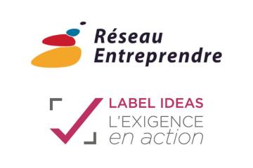 Label IDEAS pour Fédération Réseau Entreprendre