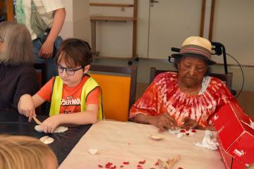 « L’écho des générations » : tisser des liens à travers l’art