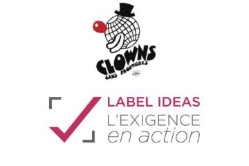 Label IDEAS pour Clowns Sans Frontières-France