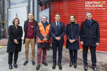 Un an de l’Entrepôt solidaire de la Fondation CMA CGM : 10 millions de repas distribués en 2025 depuis la plus grande plateforme multi-associative de France
