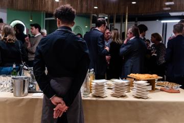 Évènement professionnel. Crédit photo : Caroline Dutrey