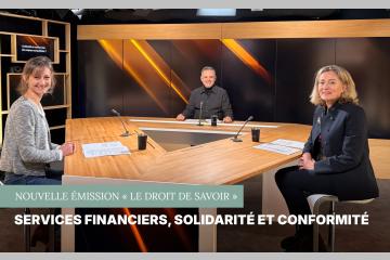 Entrepreneurs de la Cité dans l'émission Le Droit de Savoir !