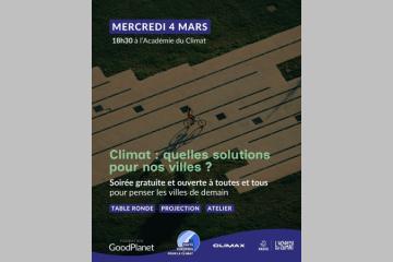 Evénement | Climat : quelles solutions pour nos villes ?