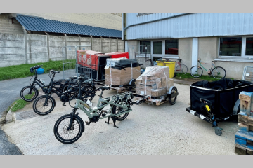 Zéro émission, 100% solidaire : le bilan positif de notre pilote en cyclo-logistique