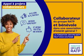 Lancement du 5e appel à projets dédié aux collaborateurs du groupe RATP et leurs associations