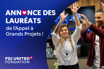 La Fondation FDJ UNITED dévoile ses trois lauréats 2026 pour l'égalité des chances 