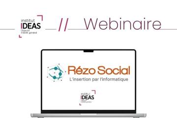 [18/06] Webinaire "Comment se saisir de l’IA pour nos missions en conservant nos valeurs ?" avec RézoSocial