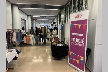 Marché des créatrices à Nanterre : quand AXA ouvre ses portes aux entrepreneuses de l'Adie