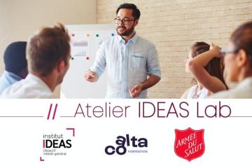 [24/09] Atelier IDEAS Lab : "Prévenir l’usure bénévole : un enjeu de gouvernance associative", avec Coalta Formation et la Fondation de l’Armée du Salut