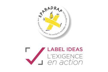 SPARADRAP obtient pour la 4ème fois le Label IDEAS
