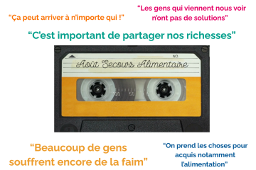 "Parce que la faim ne prend pas de vacances"