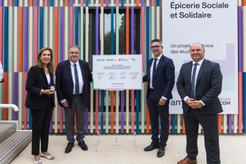 Précarité étudiante : la Fondation CMA CGM se mobilise auprès des universités pour développer des épiceries solidaires en France pour les étudiants dans le besoin