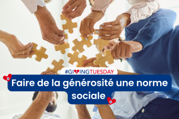 Giving Tuesday : Faire de la générosité une norme sociale