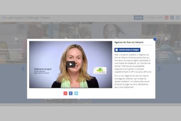 L'Agence du Don en Nature, finaliste du Google Impact Challenge : VOTEZ  !