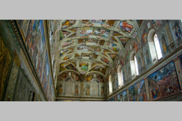 La chapelle Sixtine en photographie dans les bibliothèques du monde