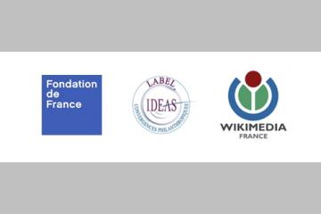 La Fondation de France et Wikimedia obtiennent le Label IDEAS
