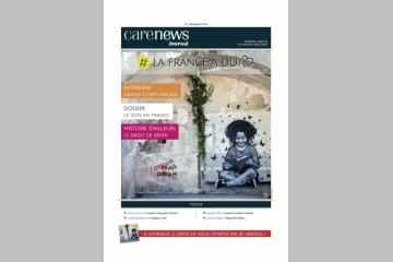 [Mercredi en images] La distribution du Carenews Journal  n°1 #lafranceaducoeur