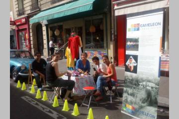 CAMELEON au PARK(ing) DAY 2014