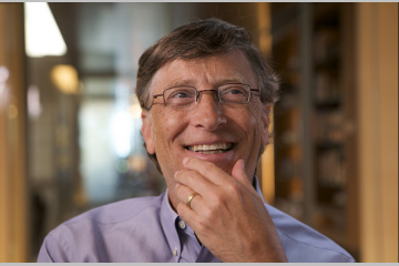 Bill Gates à l'Elysée