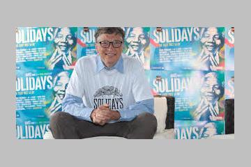 Bill Gates à Matignon et au Festival Solidays, une pluie ... de records
