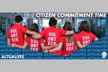 Les collaborateurs de Société Générale réunis pour le Citizen Commitment Time