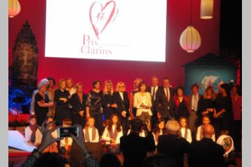 Prix de la Femme Dynamisante Clarins 2014