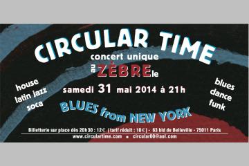 Concert Circular Time au Zebre - 31/05/14