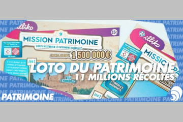 [PATRIMOINE] Le Loto du patrimoine : déjà plus de 11 millions d’euros récoltés