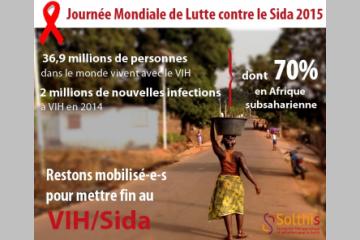 Journée Mondiale de Lutte contre le Sida : Restons mobilisé-e-s ! 