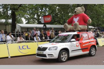 L'association Mécénat Chirurgie Cardiaque est sur le Tour de France