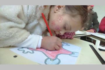Semaine d'activités pour nos enfants parrainés du centre Basmet Nour en Syrie !