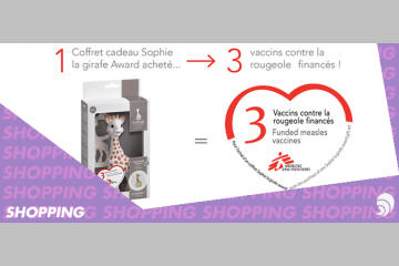 [SHOPPING] Sophie la Girafe s’engage avec MSF contre la rougeole